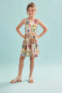The kids June Dress in Coastal Conversation 