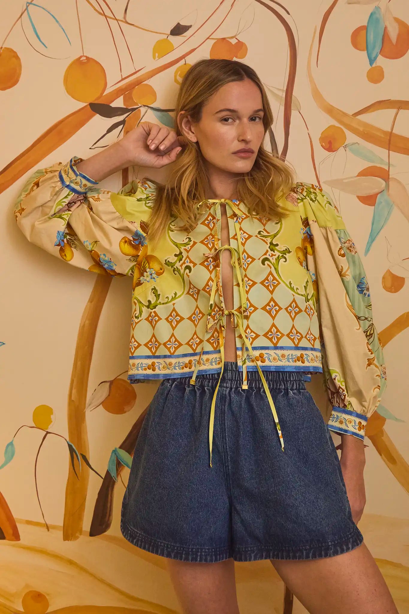 Courtland Short | Denim Shorts | Hunter Bell 