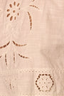 Close up of the Keira Top in White.
