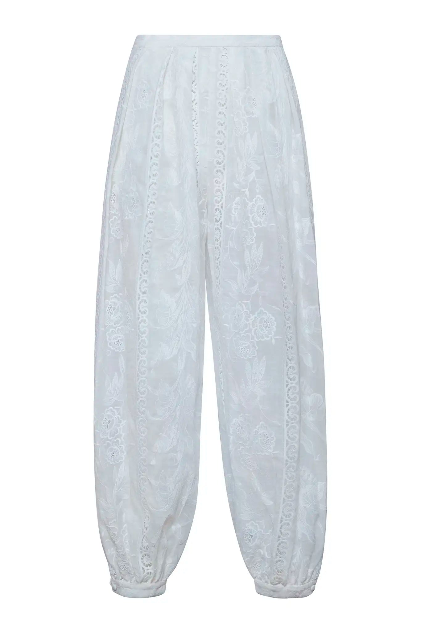 The Calloway Pant in White. 