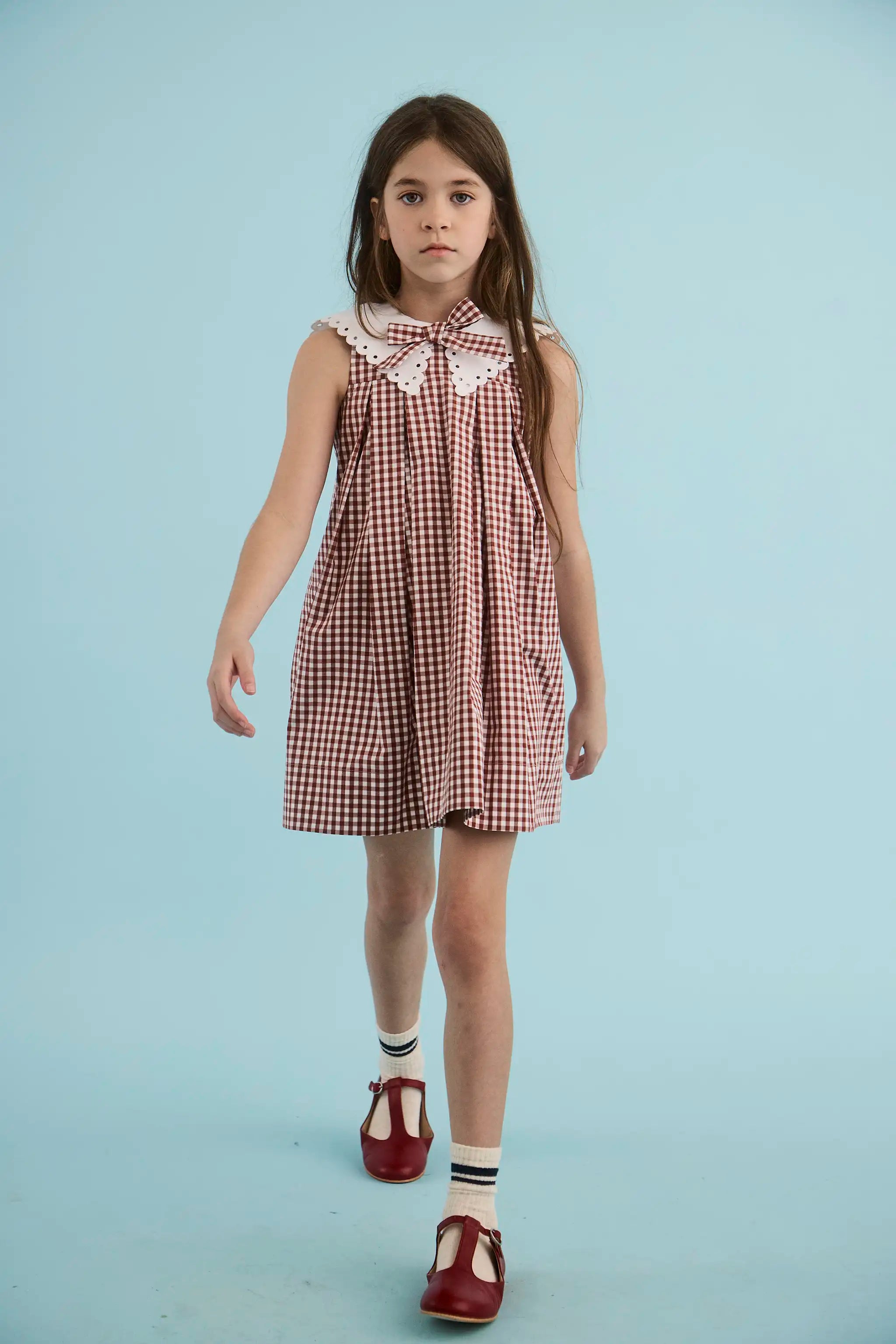 Kids Marianne Dress | Kids Gingham Dress