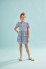 The Kids Merritt Dress in Bermuda Blooms.