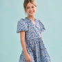 The Kids Merritt Dress in Bermuda Blooms.
