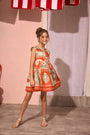 The Kids Piper Dress in Lost at Sea print. 