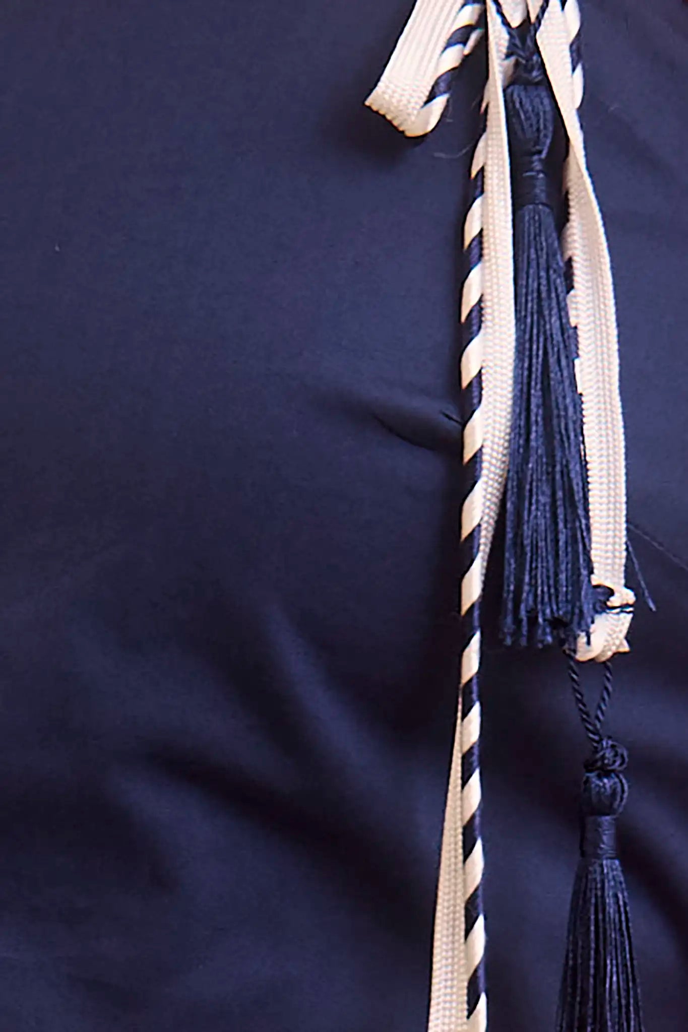 Close up of the Kiki Top in Navy.