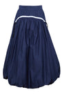 The Allegra Skirt in Navy.