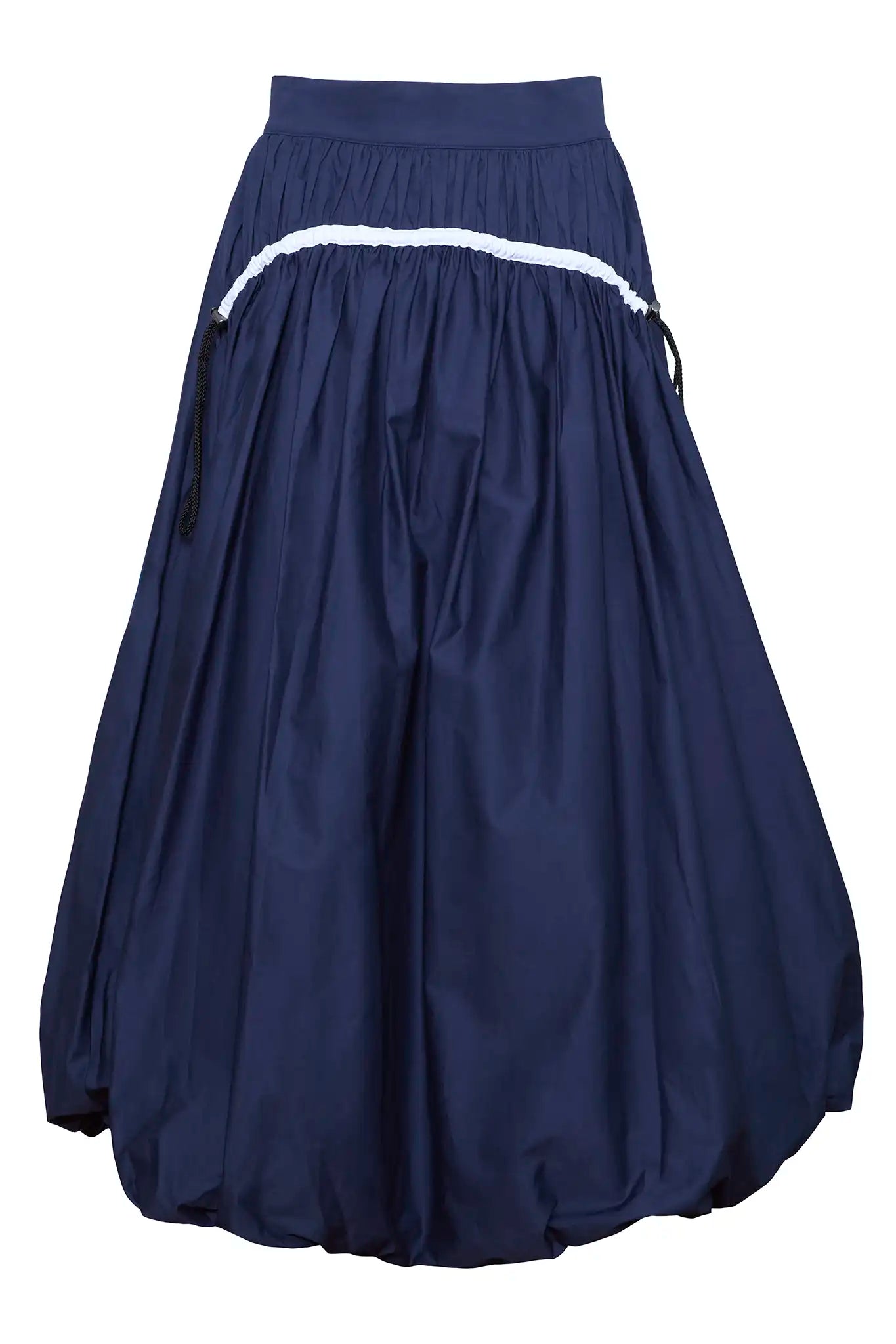 The Allegra Skirt in Navy.