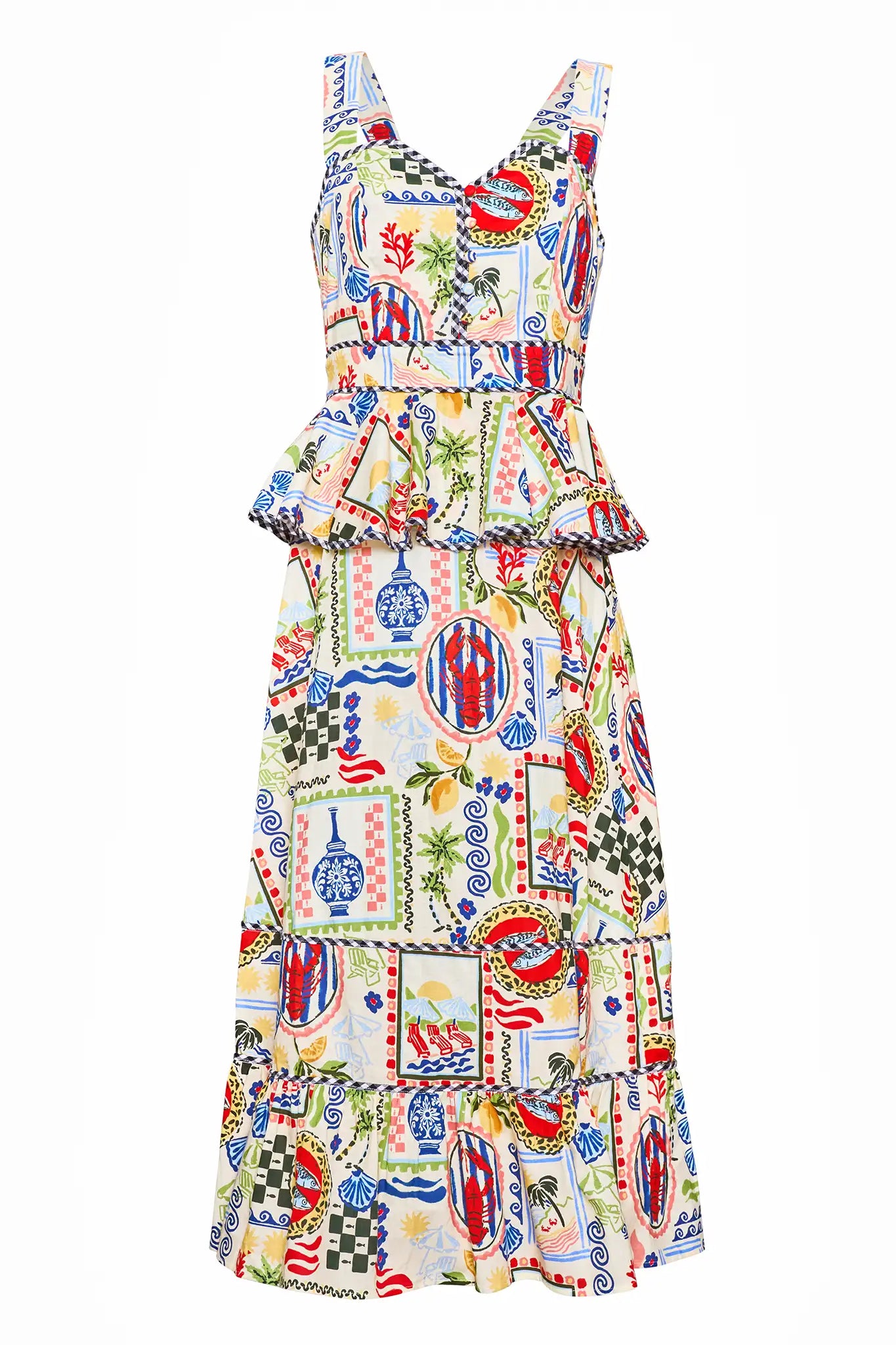The Lacey Dress in Coastal Conversation