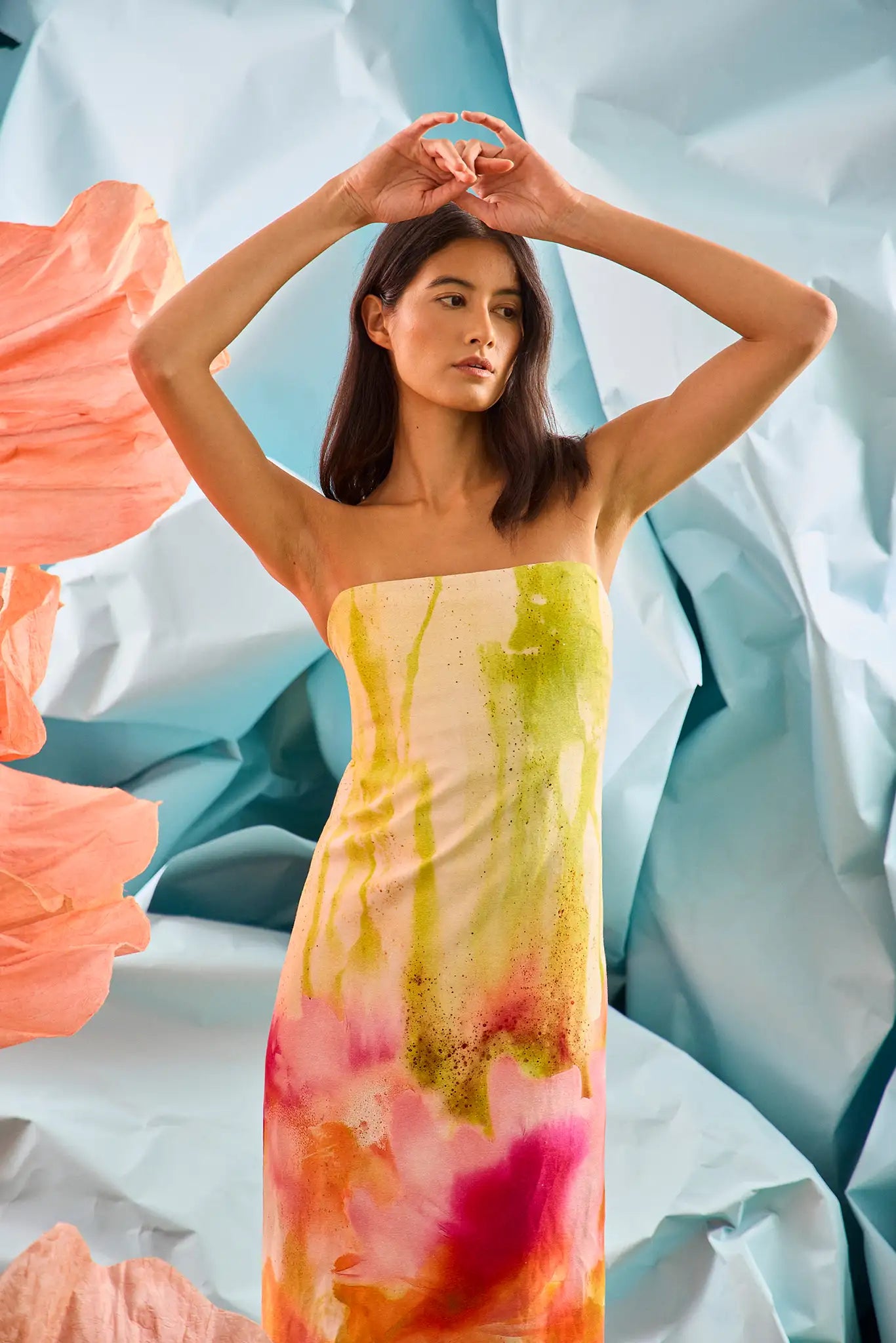 Lainey Dress | Strapless Column Dress | Hunter Bell Lainey Dress | Strapless Column Dress | Hunter Bell