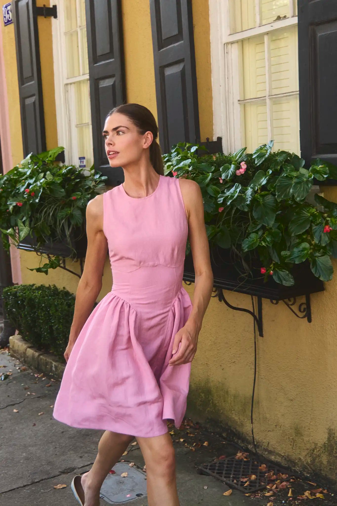 lanchester mini dress Layne Dress | Pink Sleeveless Mini Dress