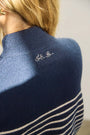 Stitching on the Lewis Pullover.