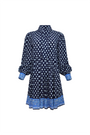 The Lila Dress in Thistle & Vine Blue. 