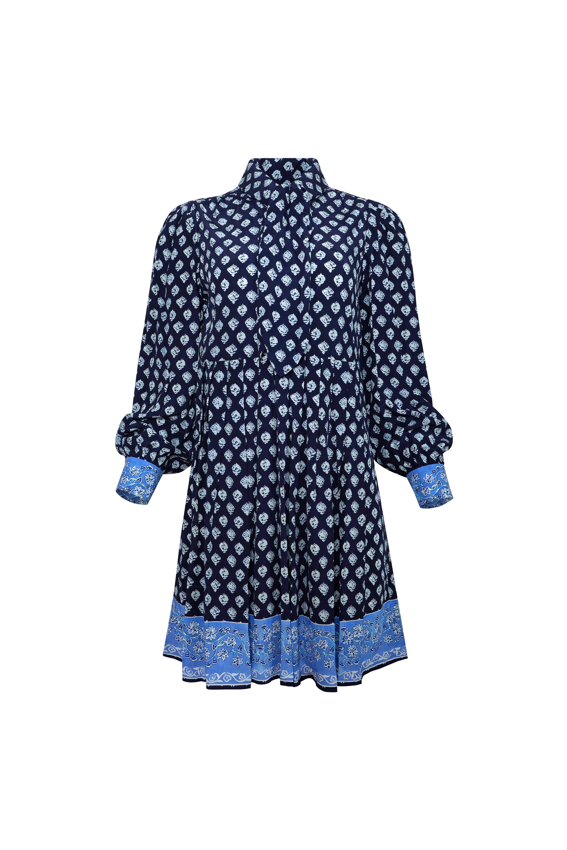 The Lila Dress in Thistle & Vine Blue. 