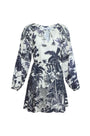The Lisette Dress in Bermuda Toile.