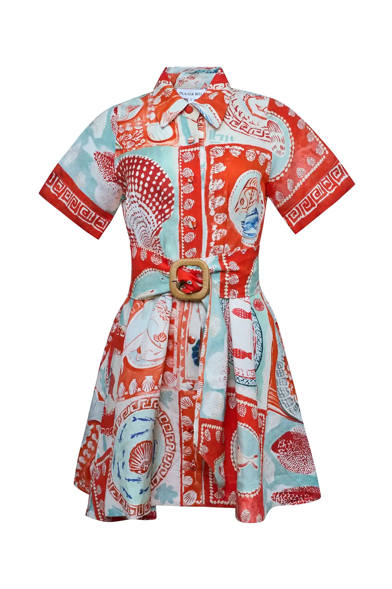 The Liza Dress in Lost at Sea print. 