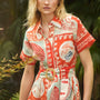The Liza Dress in Lost at Sea print. 