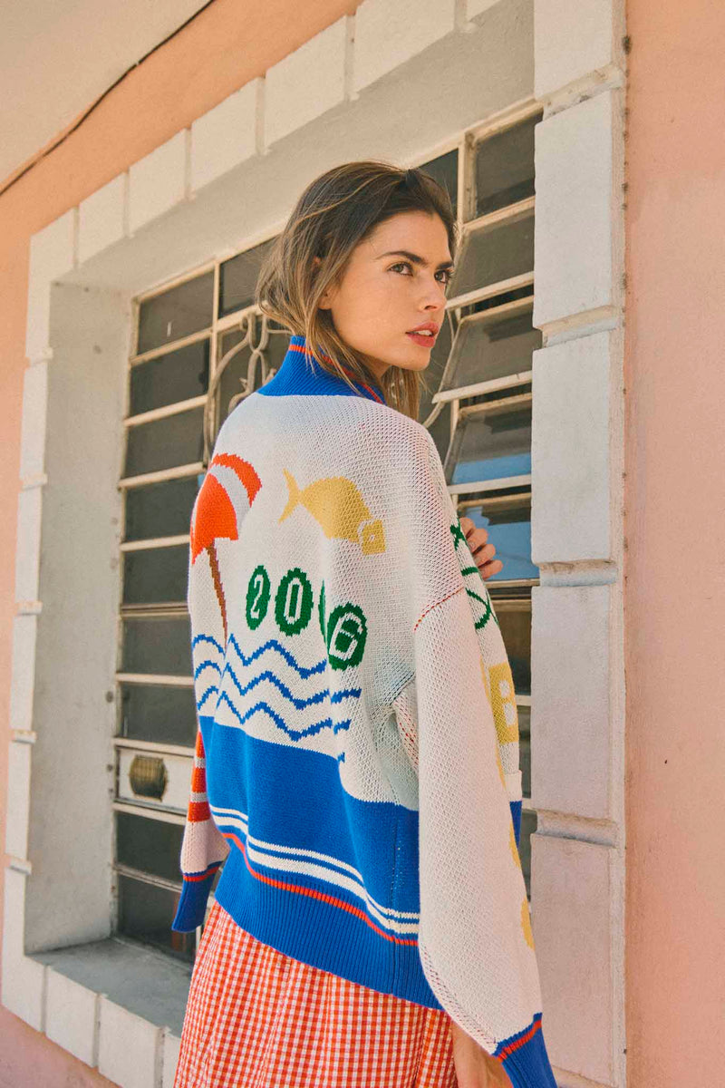 Kyle Sweater Nautical Sweater Hunter Bell HUNTER BELL