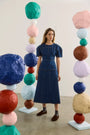The Loving Dress in Blue Ridge Denim.