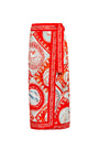 The Paloma Wrap Skirt in Lost at Sea print. 