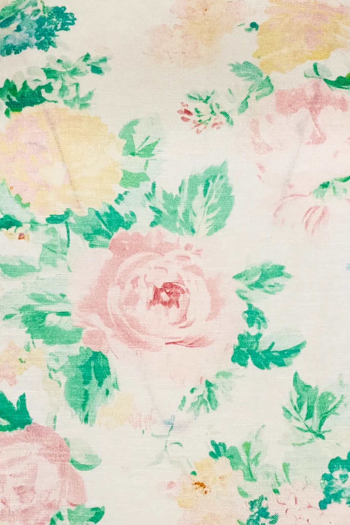 Close up of the Manning Top in Garden Rose Peony.