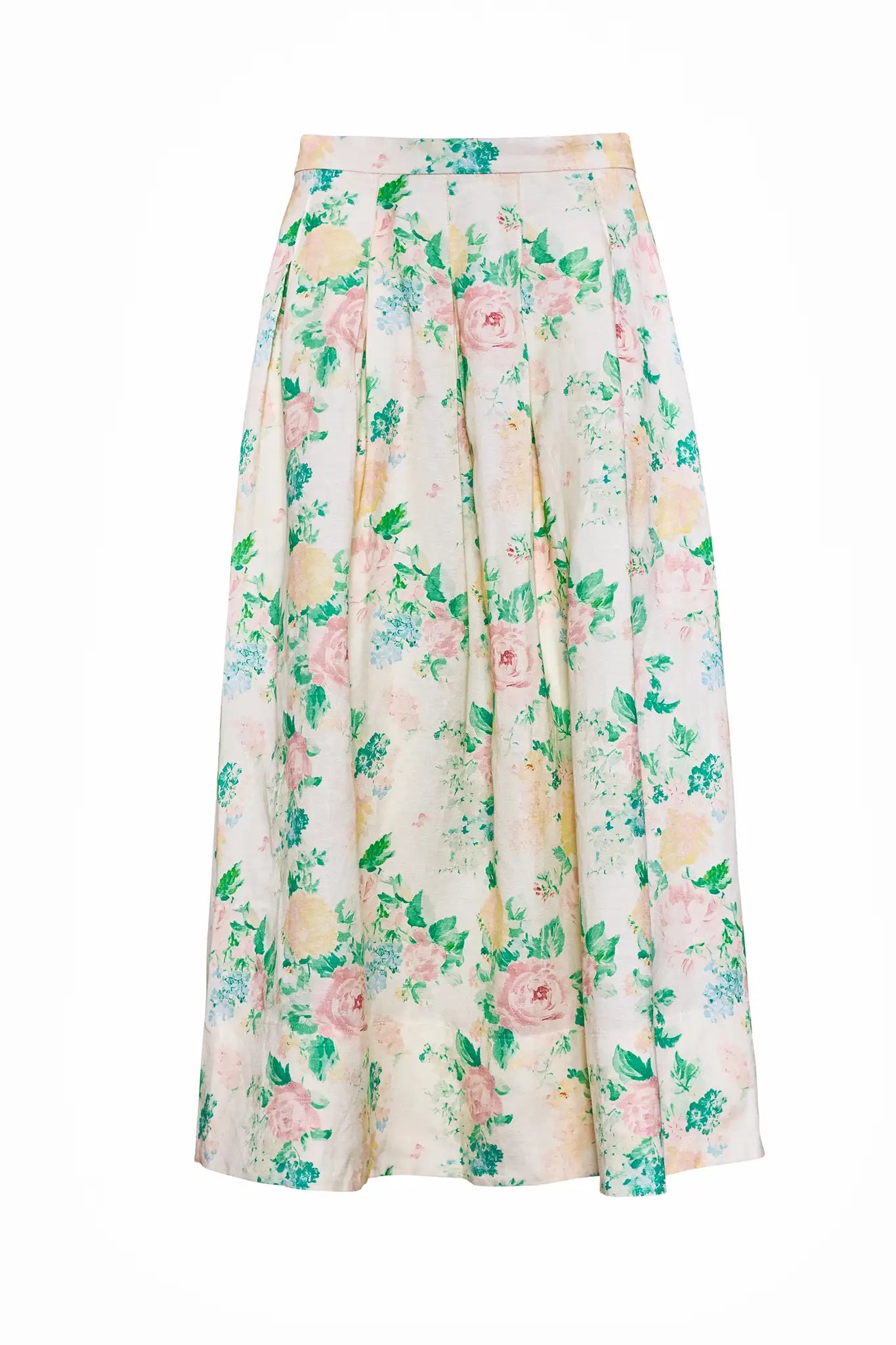 The Alexis Skirt in Garden Rose Peony.