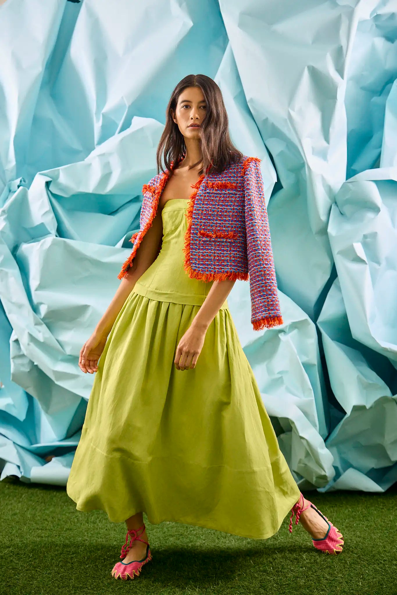 Maren Dress Chartreuse / 6 Maren Dress Chartreuse / 6