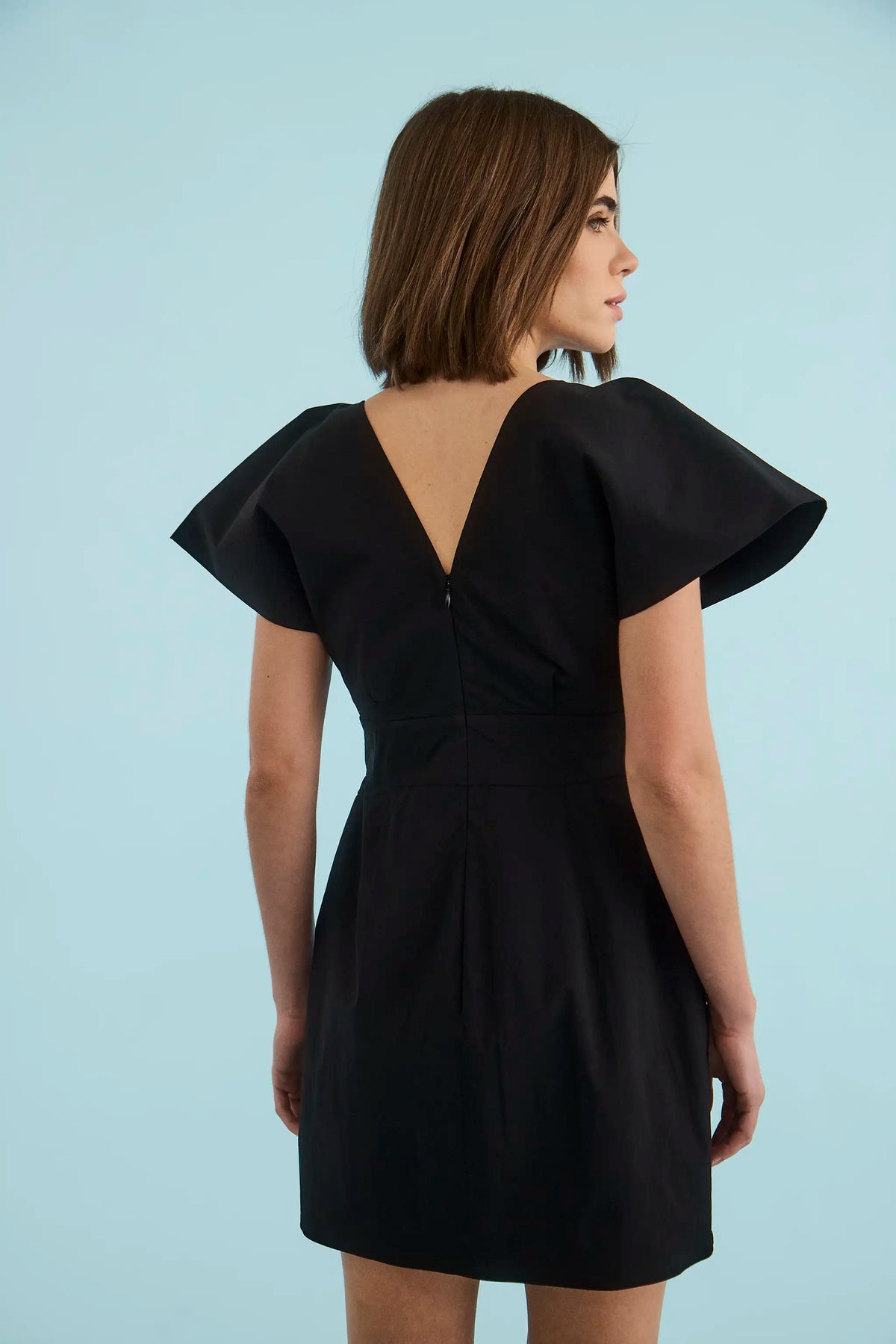 The Maris Dress in Onyx.
