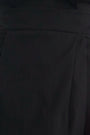 Close up of the Maris Dress in Onyx. 
