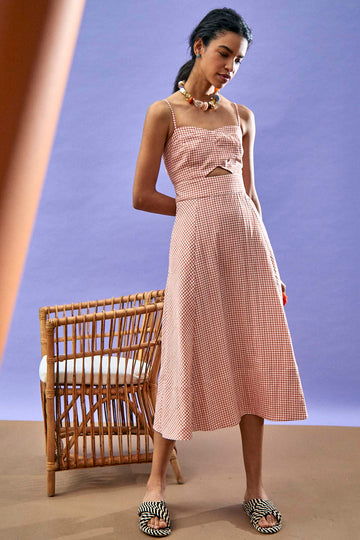 The Hunter Bell Maxwell dress was designed to be your perfect gingham sundress.