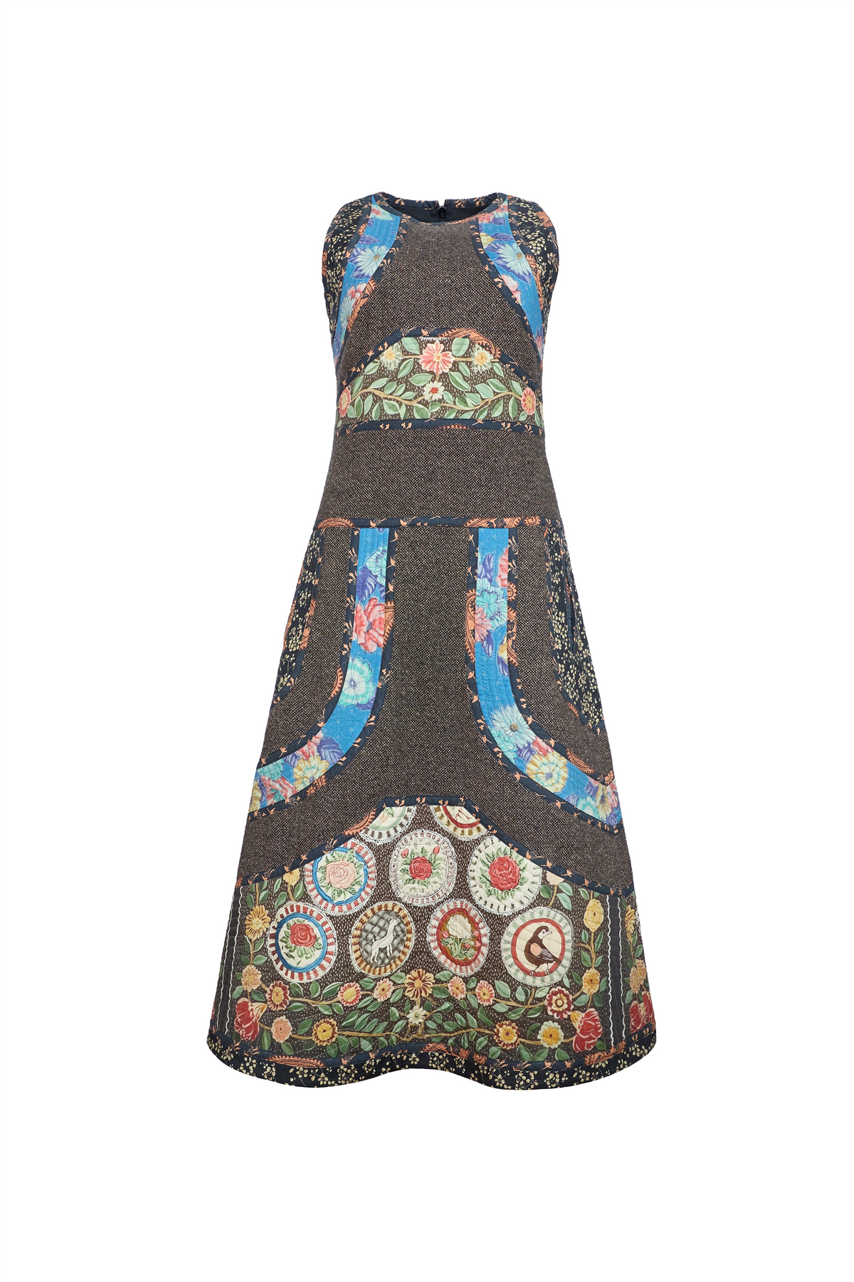 The Moira Dress in High Country Tweed. 