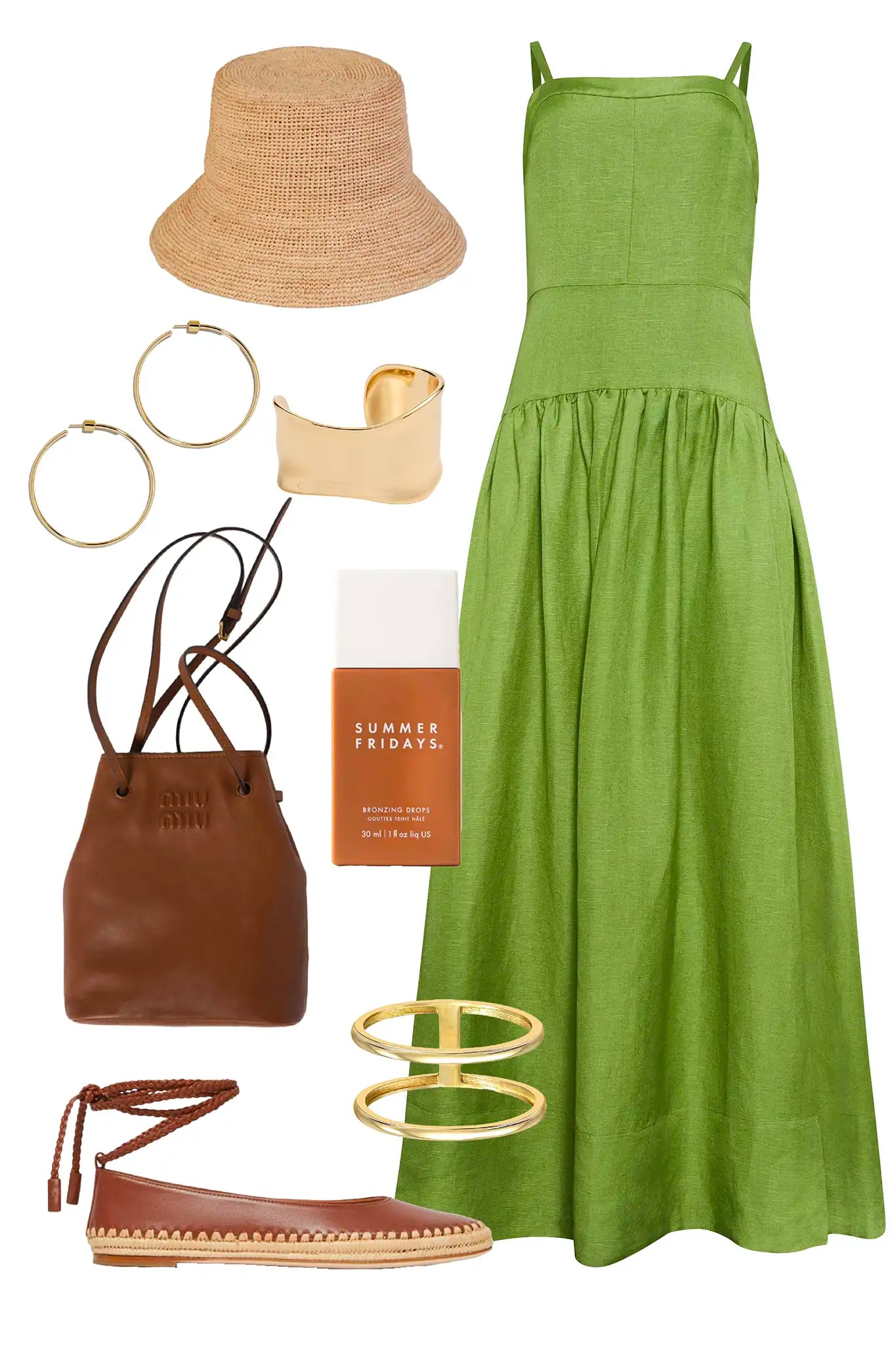 Newberry Dress | Spaghetti Strap Linen Dress | Hunter Bell Newberry Dress | Spaghetti Strap Linen Dress | Hunter Bell
