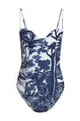 The Nevis One Piece in Bermuda Toile.