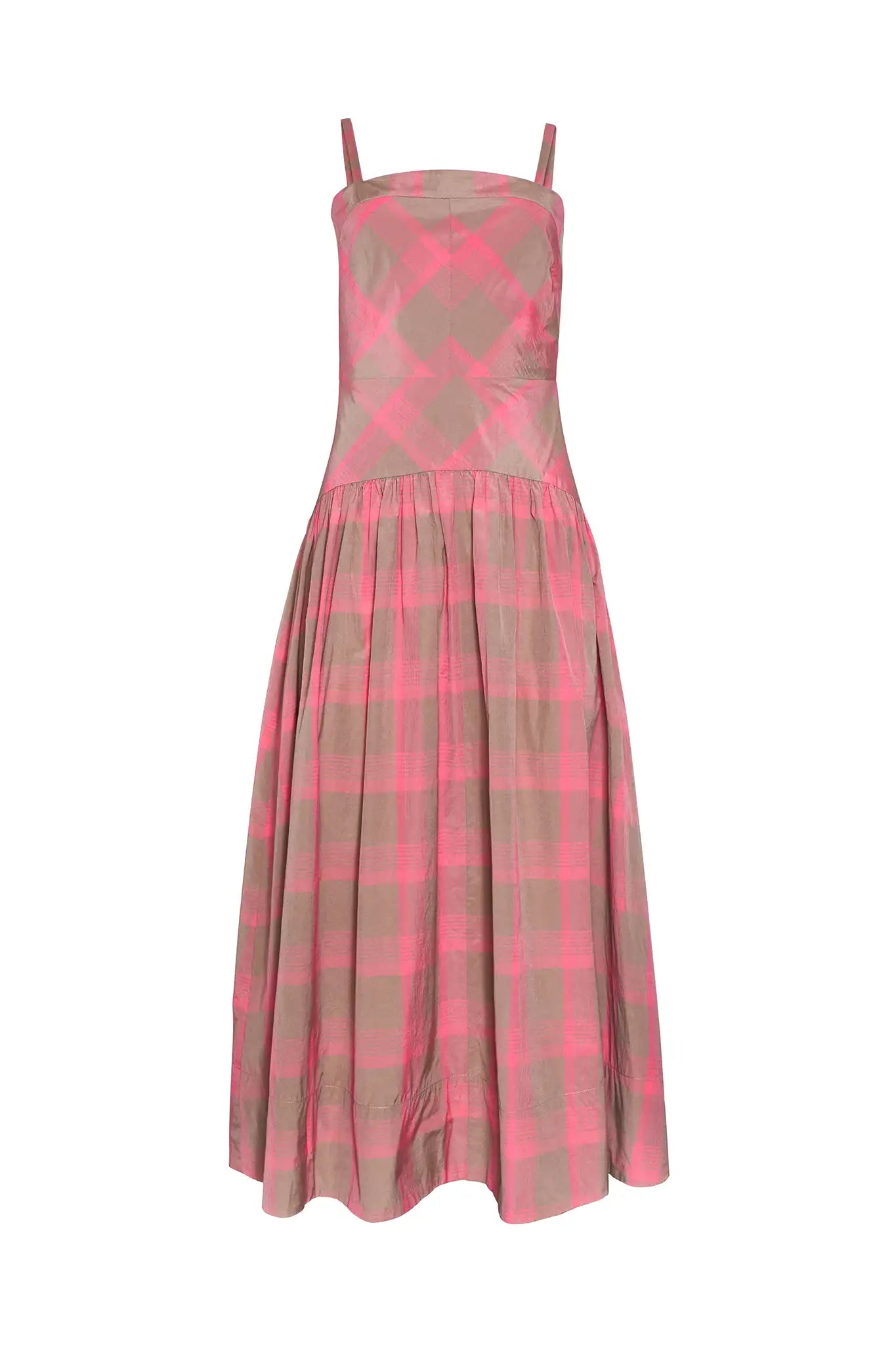 Newberry Dress in Day Glow Check 8 Newberry Dress in Day Glow Check 8