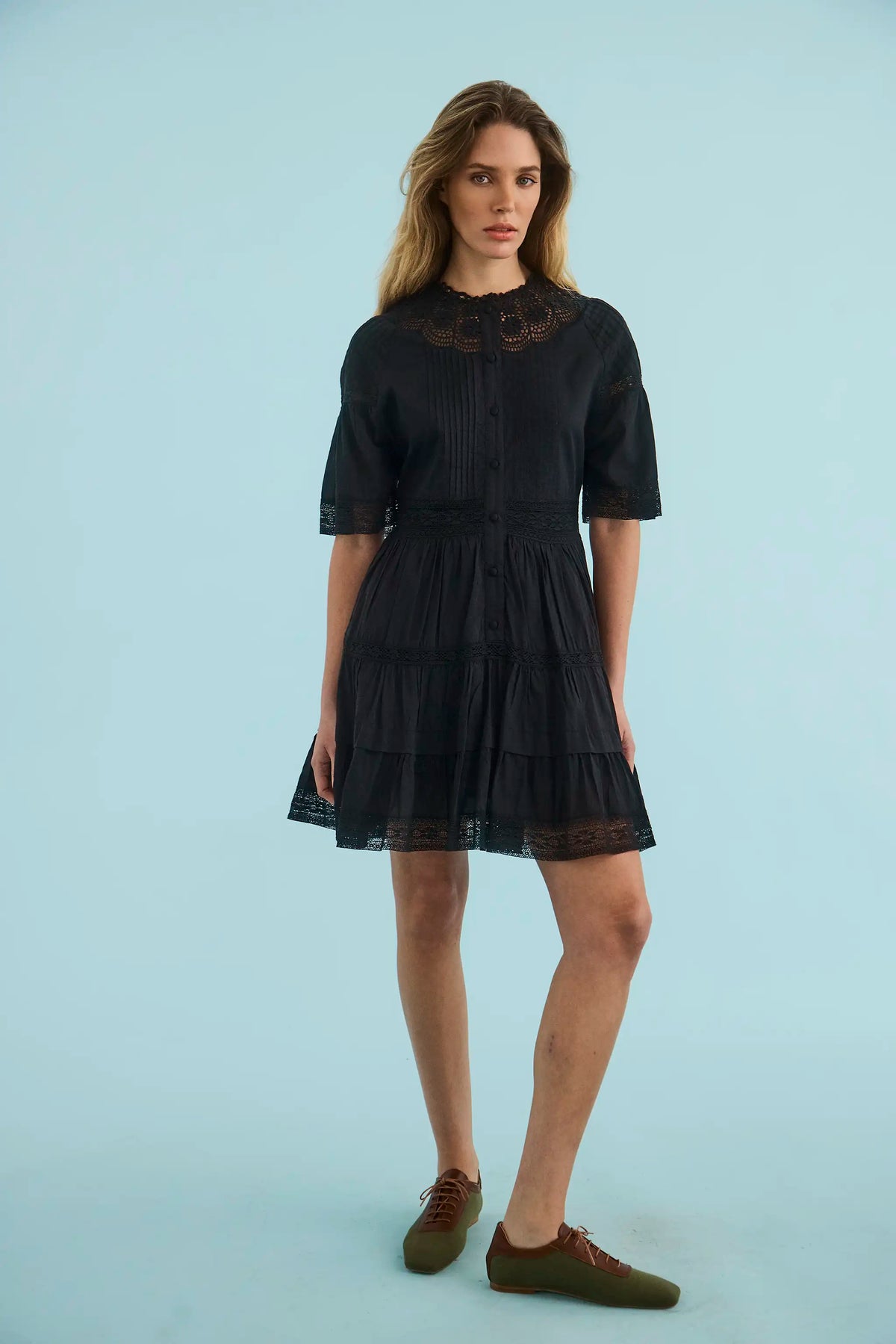 The Newton Dress in Onyx. 
