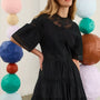 The Newton Dress in Onyx. 