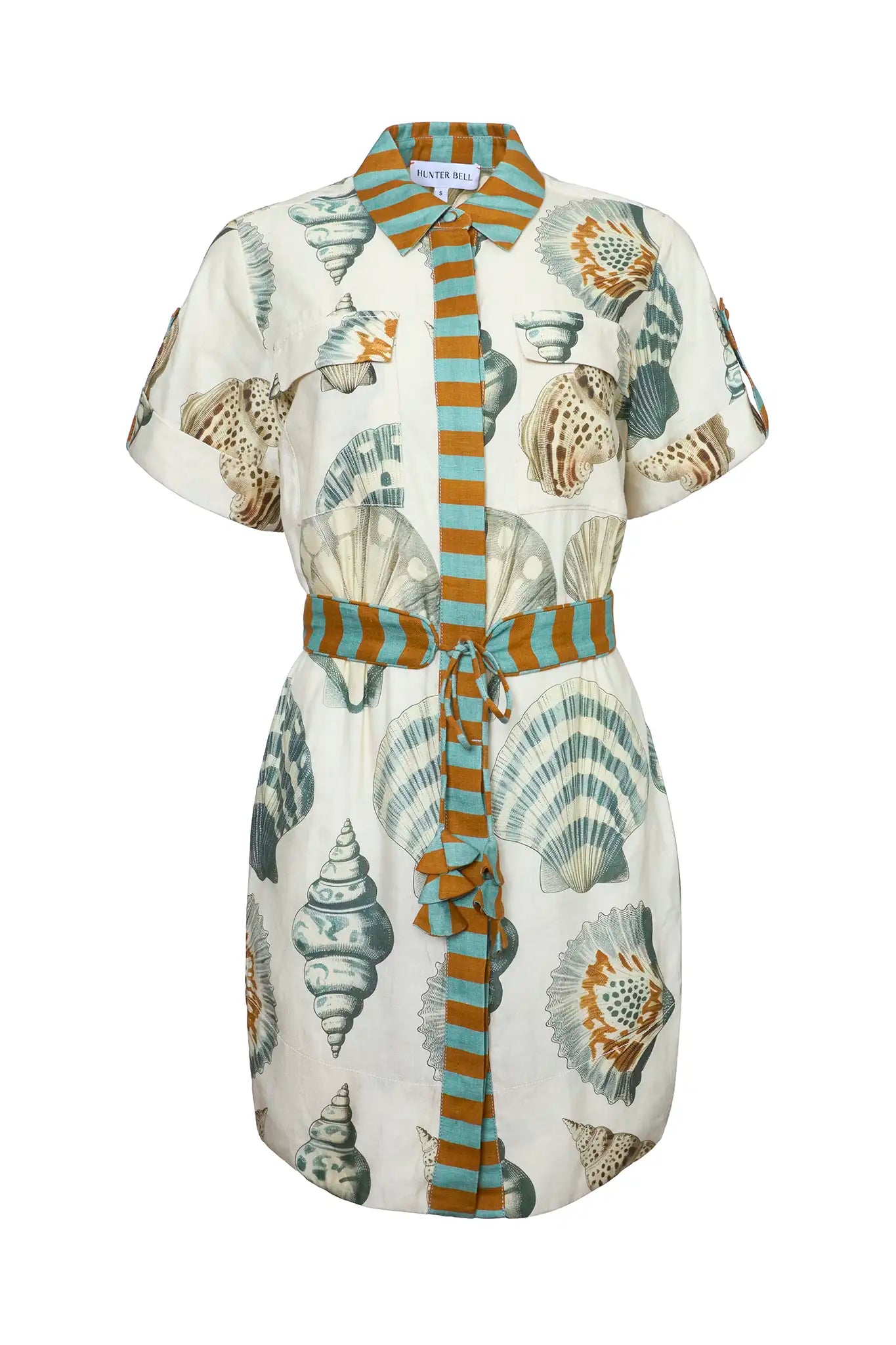 The Nicole Dress in Somers Shell Cream. 