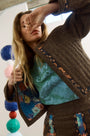 The Watts Jacket in High Country Tweed paired with the North Carolina Tee and matching skirt. 