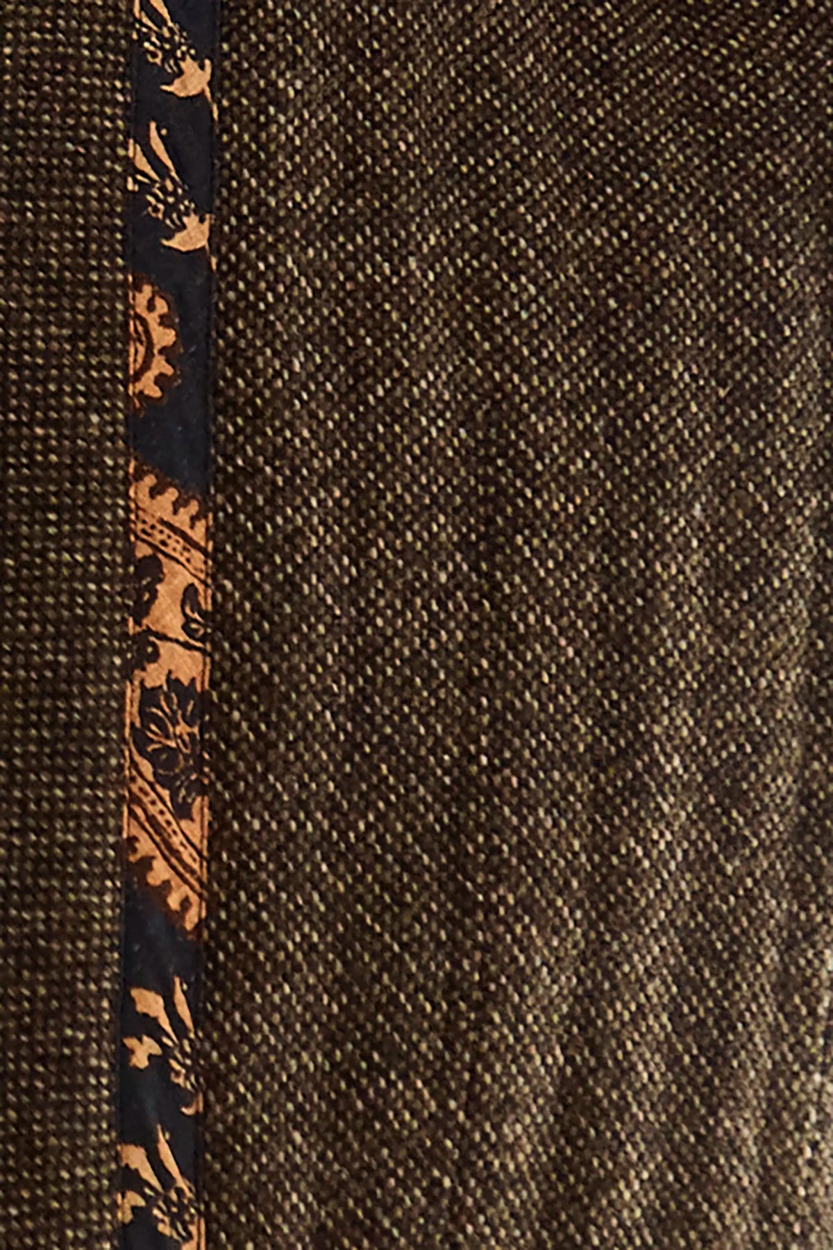 Close up of the Watts Jacket in High Country Tweed. 