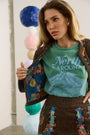 The Watts Jacket in High Country Tweed paired with the North Carolina Tee and matching skirt. 