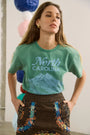 The Schulte Skirt in High Country Tweed paired with the North Carolina Tee. 