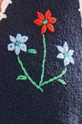 Close up of the embroidery on the Paget Tank.