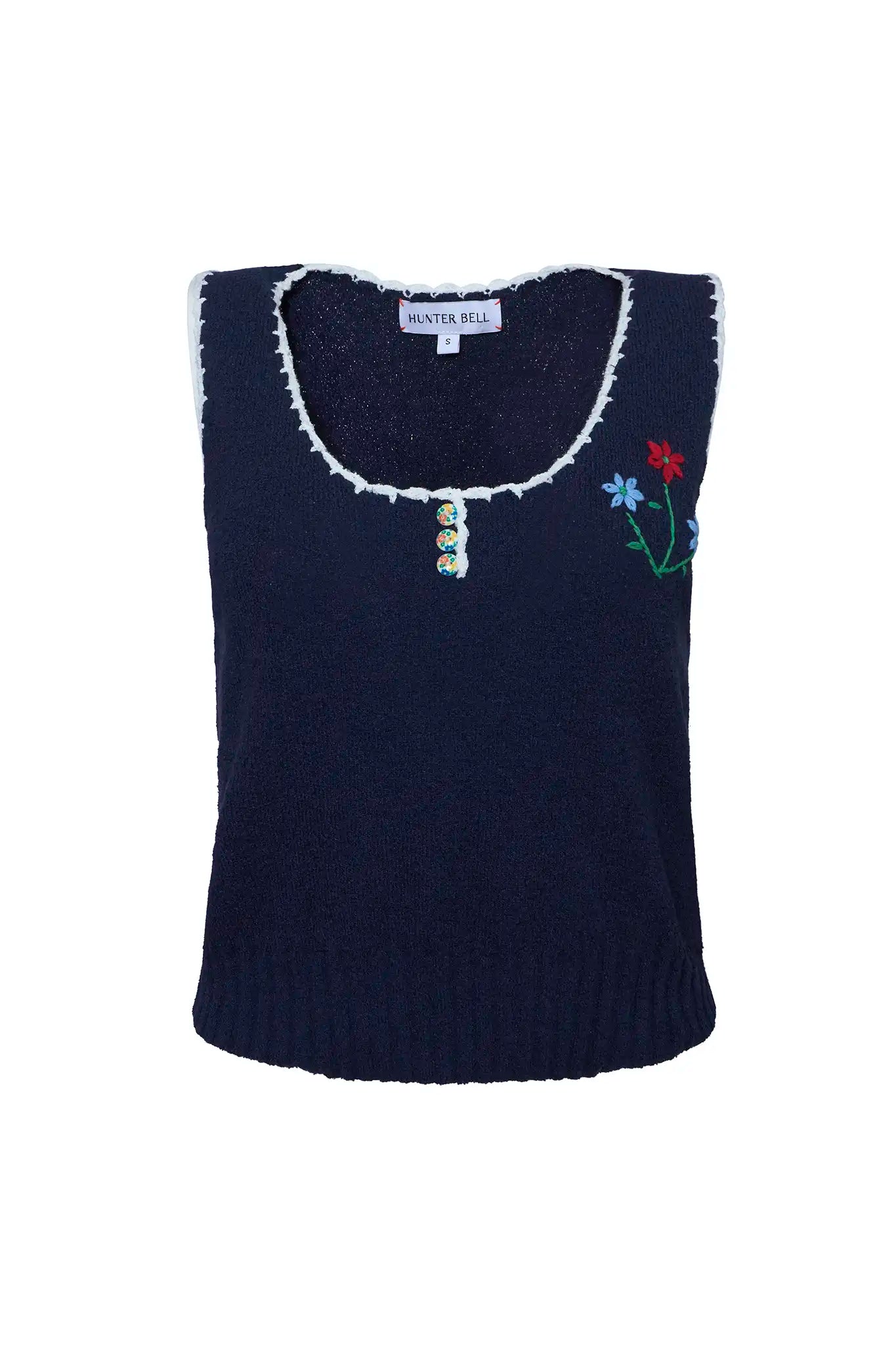 The Paget Tank in Navy. 