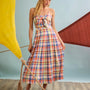 The Maison Skirt in Harbor Club Madras paired with matching Pearl Top.