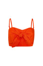 The Pearl Top in Tangerine Tango 