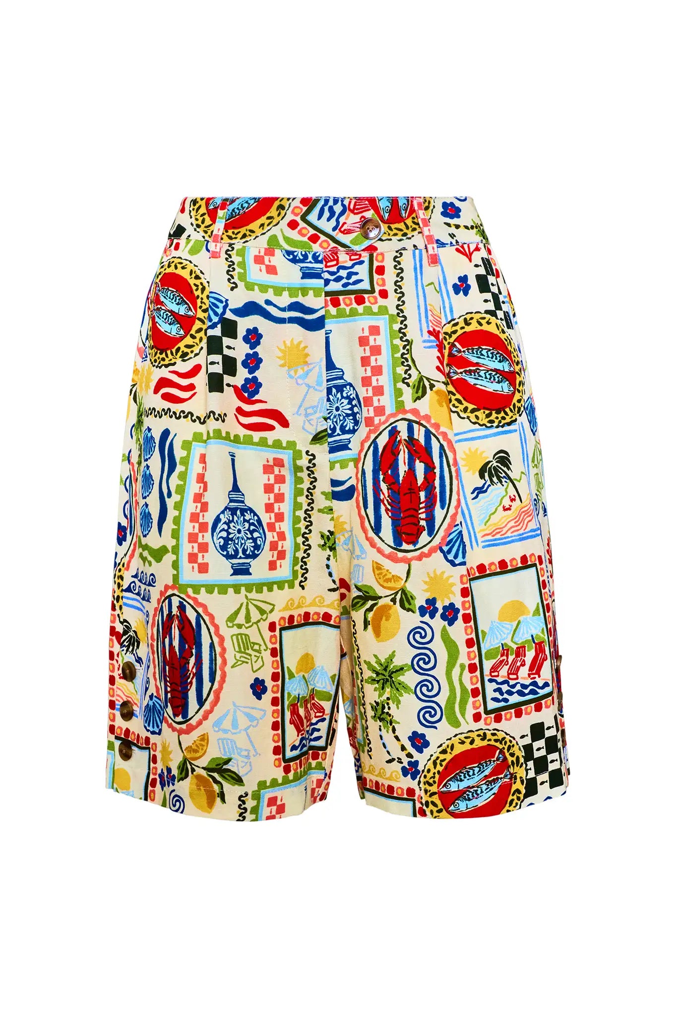Ginny Bermuda Short | Relaxed Bermuda Shorts | Hunter Bell