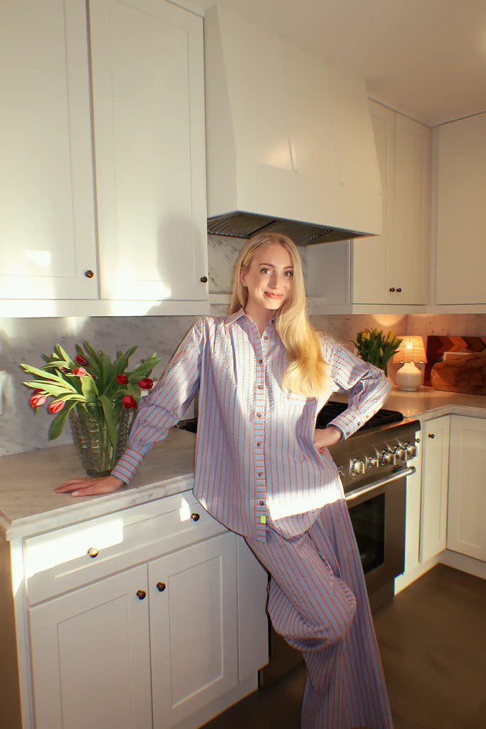 @raineylancaster in Miles Shirt and Dasha Pant