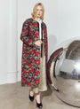 The Portman Coat in Palais Floral Gold paired with the Hills Pants.