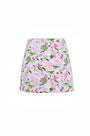 The Britt Mini Skirt in Magnolia Grove Jacquard.