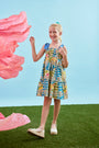 The Reese Dress in Morning Glory