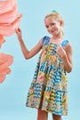 The Reese Dress in Morning Glory